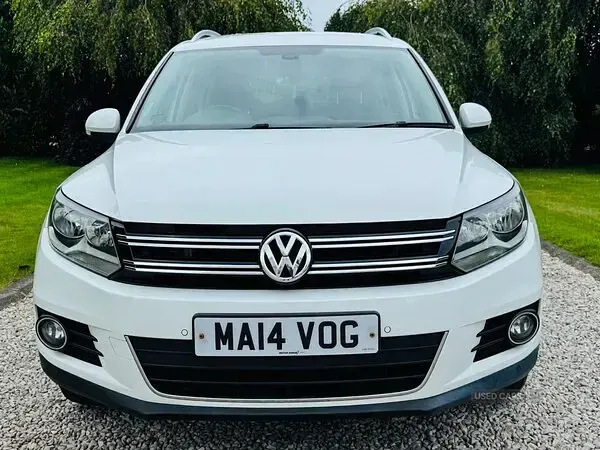 Used VW Tiguan Match 138 HP (101 kW) 2014 White SUV