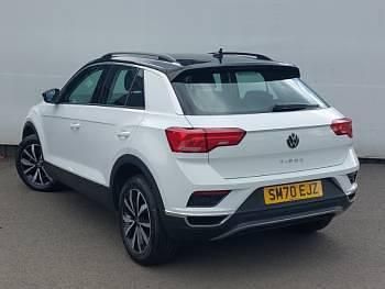Used VW T-Roc SE 150 HP (110 kW) 2020 White SUV