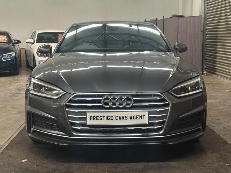 Used Audi A5 S-Line 190 HP (139 kW) 2020 Grey Coupe
