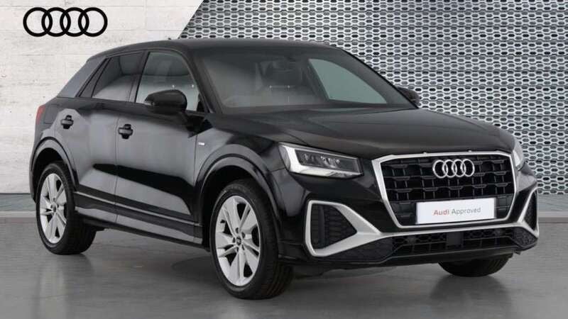 Black Used 2021 Audi Q2 S-Line SUV | £22,162 (Fair price) - Image 1/4