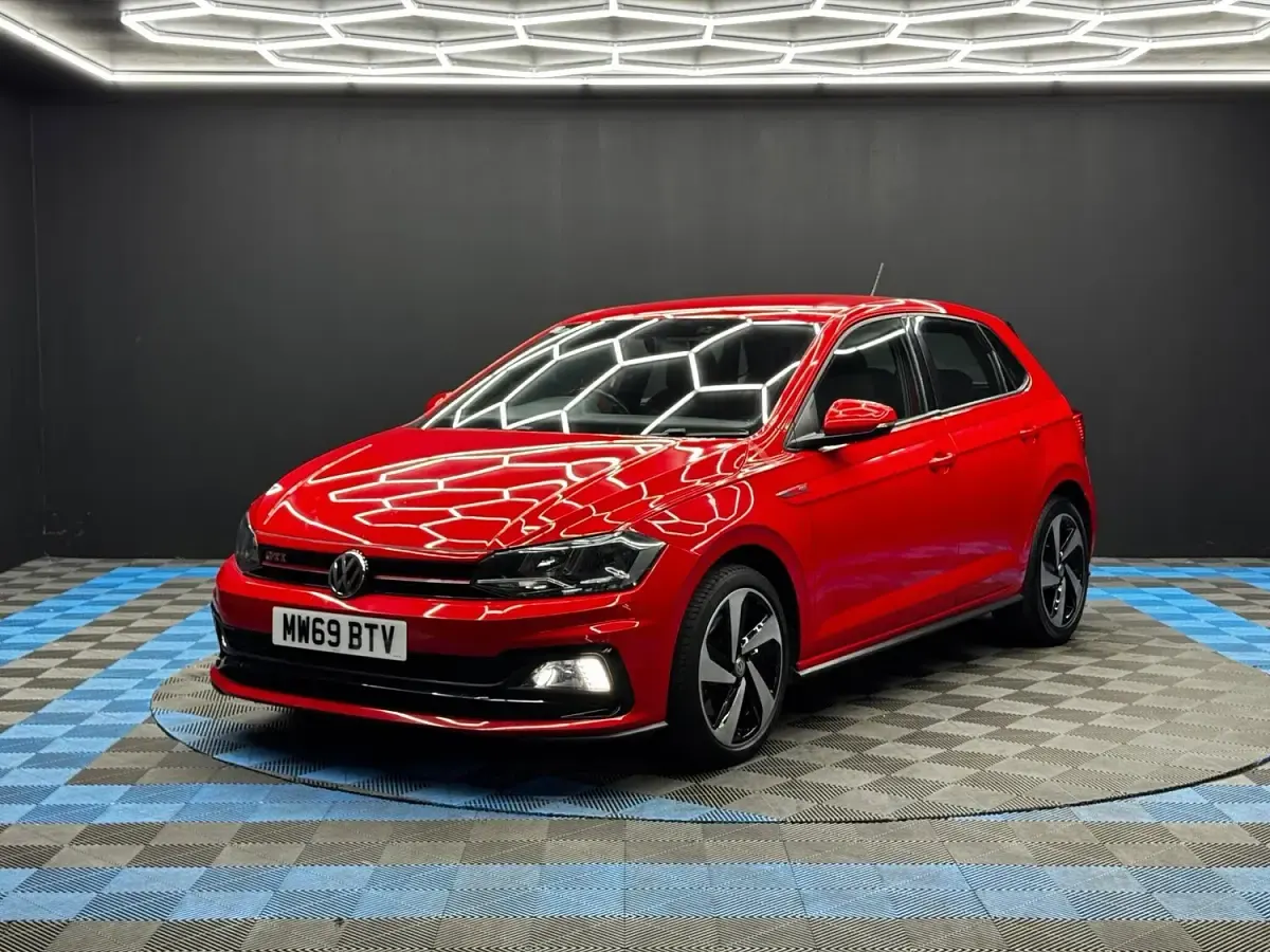 Used VW Polo GTI 200 HP (147 kW) 2020 Red Hatchback