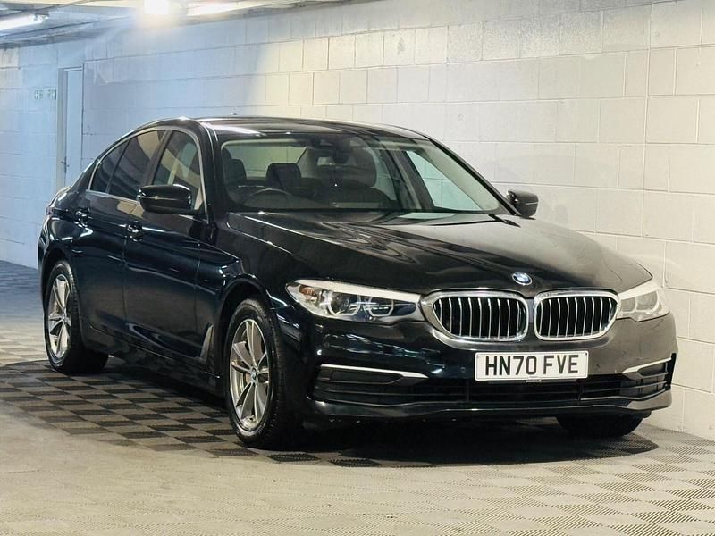 Black Used 2020 BMW 530e Sedan | £9,989 (Good price) - Image 1/4