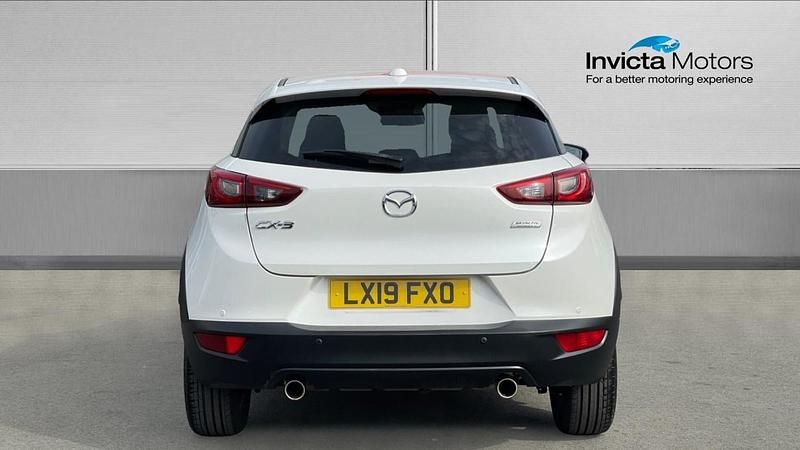 Used Mazda CX-3 150 HP (110 kW) 2019 White SUV