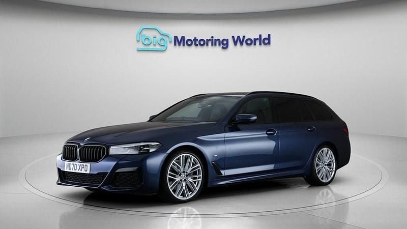 Used BMW 520 M Sport 190 HP (139 kW) 2021 Blue Estate