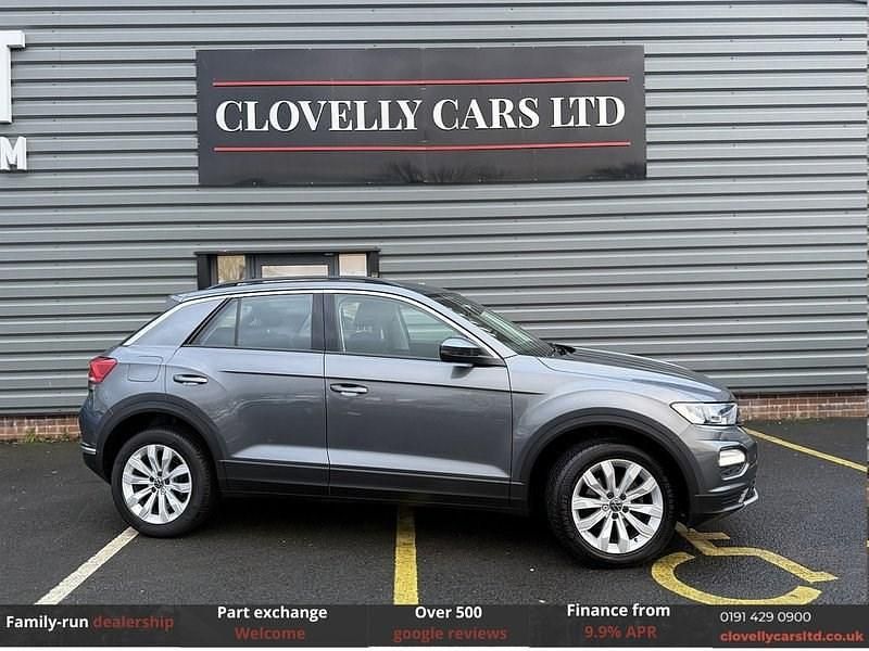 Used VW T-Roc SE 110 HP (80 kW) 2021 Grey SUV