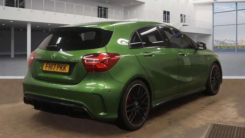 Used Mercedes A45 AMG 2017 Green Hatchback