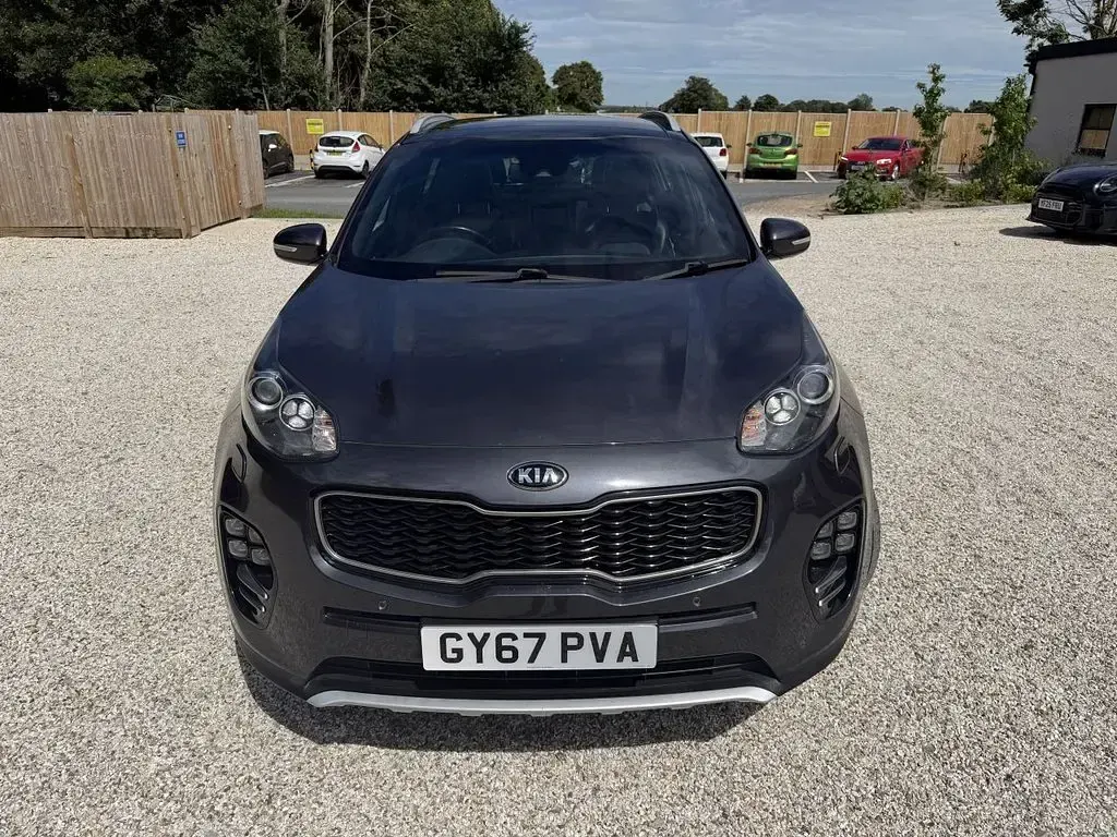 Used Kia Sportage GT-Line S 182 HP (133 kW) 2017 Silver SUV