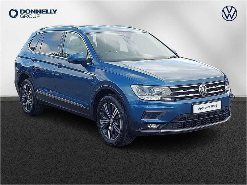 Blue Used 2019 VW Tiguan Allspace SE SUV | £17,990 (Fair price) - Image 1/4