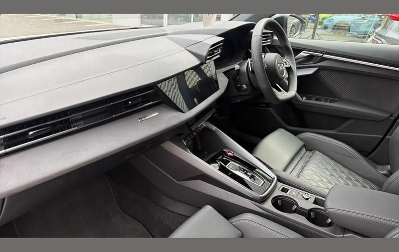 Used Audi S3 Sportback Black Edition 333 HP (244 kW) 2025 White Hatchback