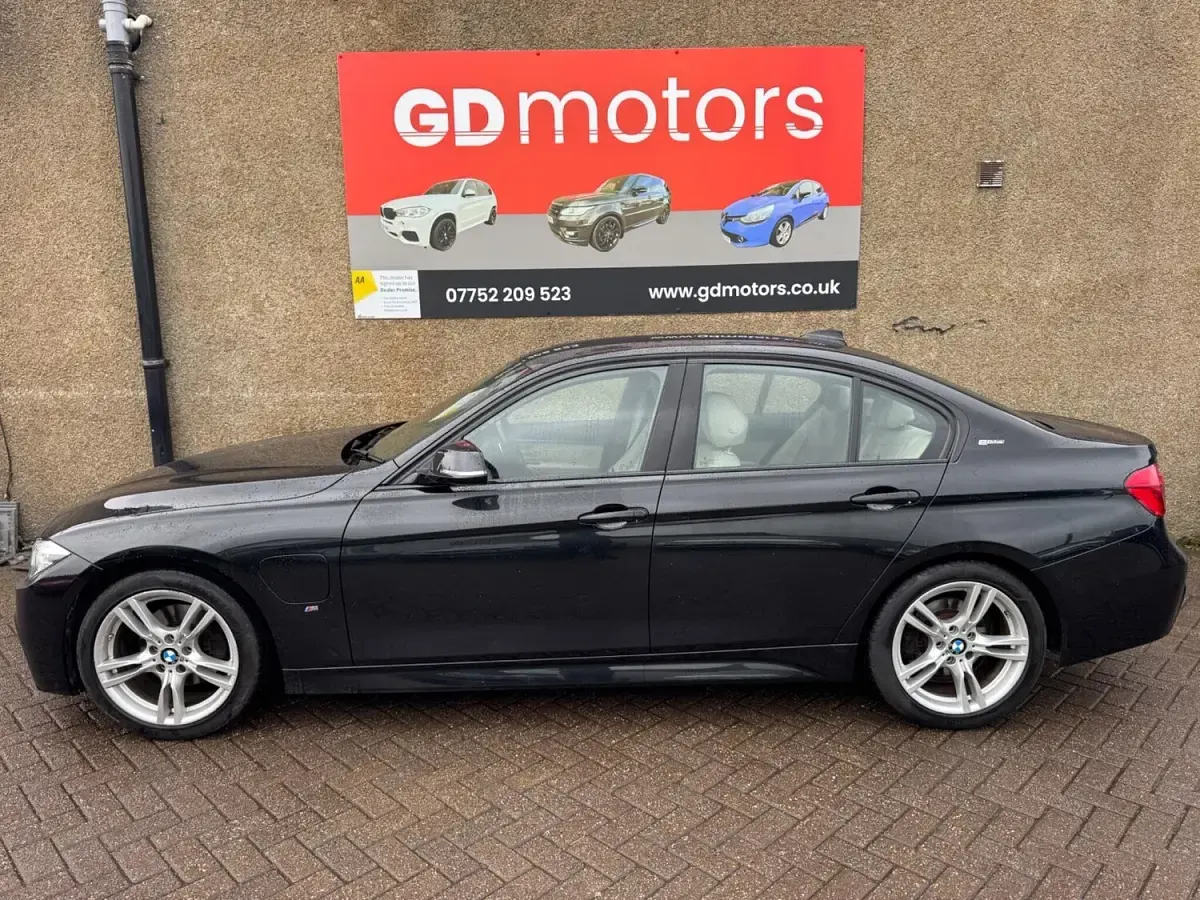 Used BMW 330e M Sport 2018 Black Sedan