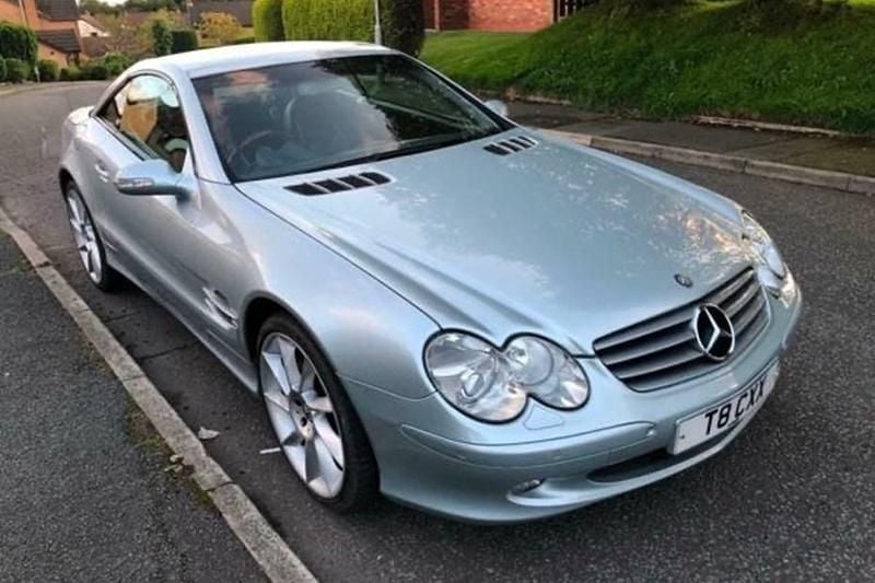 Used Mercedes SL500 2002