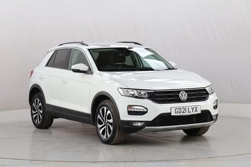 Used VW T-Roc Active 110 HP (80 kW) 2021 White SUV