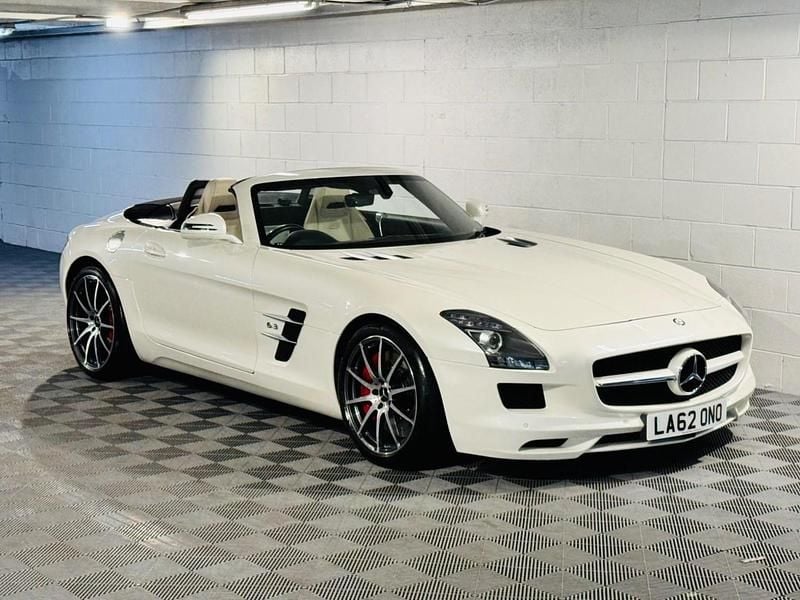 White Used 2012 Mercedes SLS AMG Cabriolet | £104,989 - Image 1/4