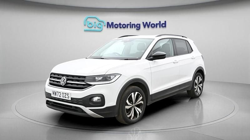 Used VW T-Cross Black Edition 108 HP (79 kW) 2022 White SUV