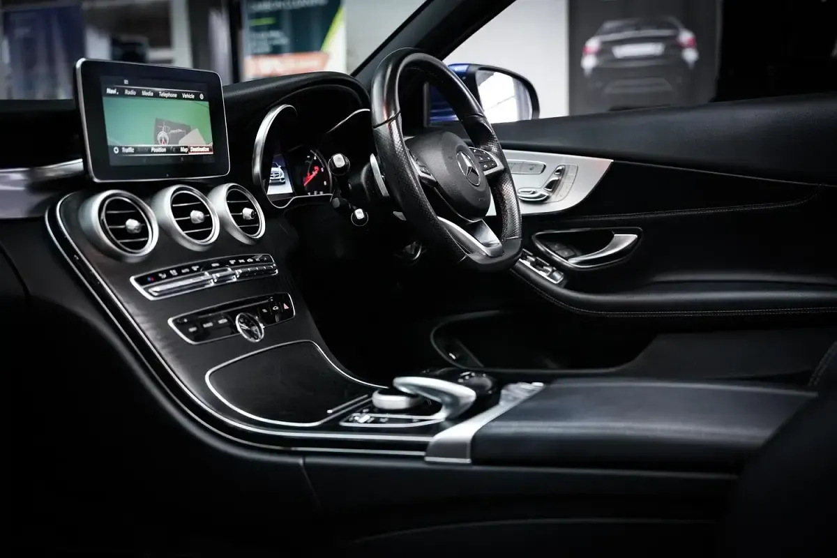Used Mercedes C220 AMG Line Premium Plus 2018 Blue Cabriolet