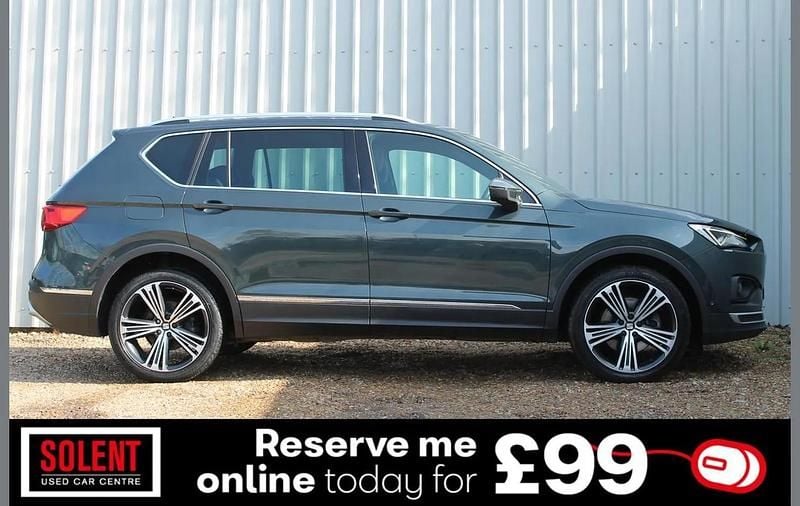Used Seat Tarraco 4Drive 196 HP (144 kW) 2021 Green SUV