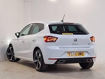 Used Seat Ibiza FR Sport 115 HP (84 kW) 2024 White Hatchback