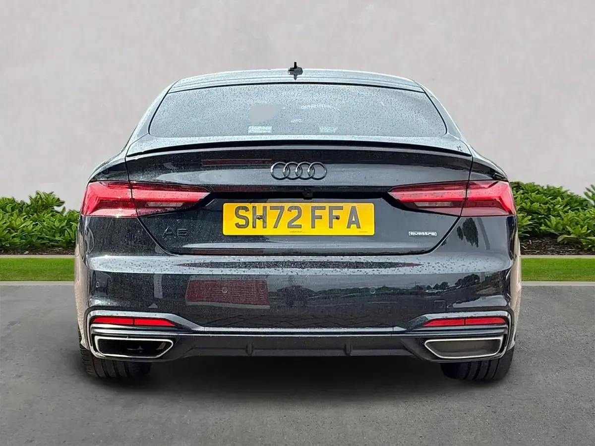 Used Audi A5 Black Edition 200 HP (147 kW) 2022 Black Coupe