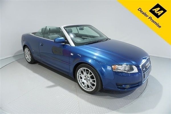 Blue Used 2007 Audi A4 Cabriolet S-Line Cabriolet | £4,444 (A bit pricey) - Image 1/1
