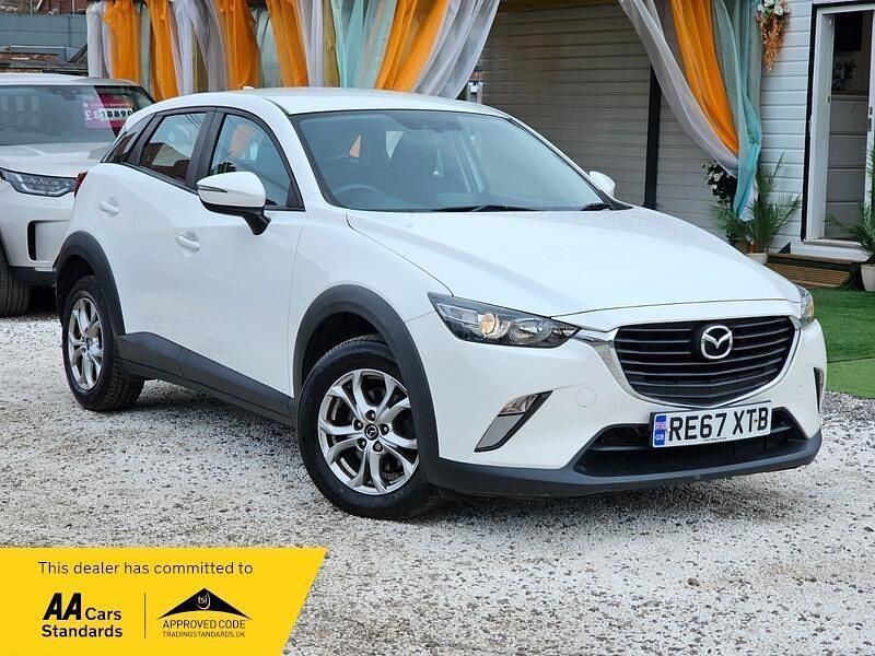 Usado Mazda CX-3 105 HP (77 kW) 2017 Branco SUV
