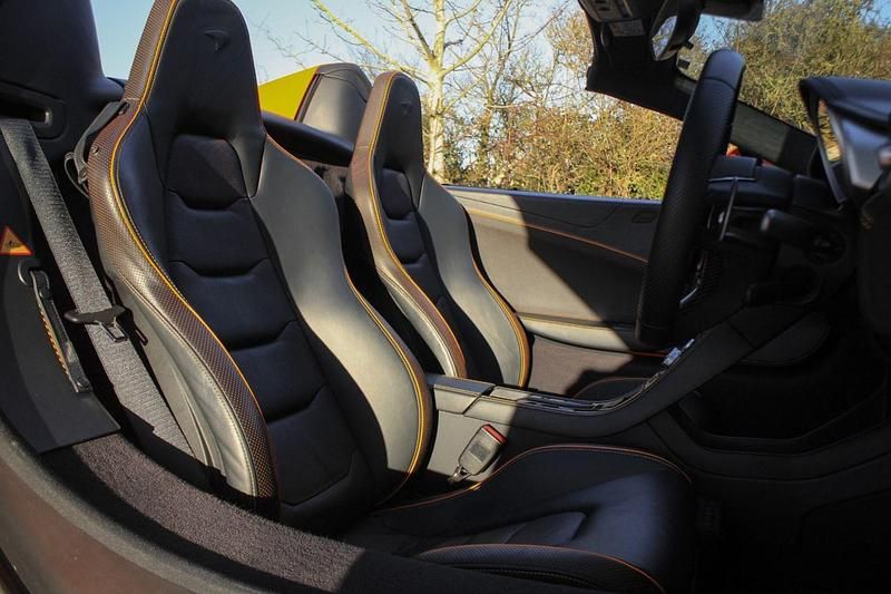 Used McLaren 650S 2018 Orange Cabriolet