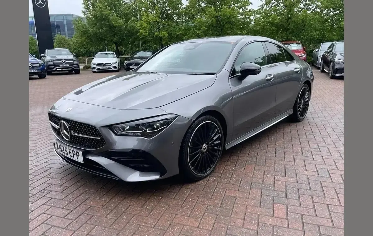 Used Mercedes CLA220 AMG Line Premium Plus 190 HP (139 kW) 2025 Grey Sedan