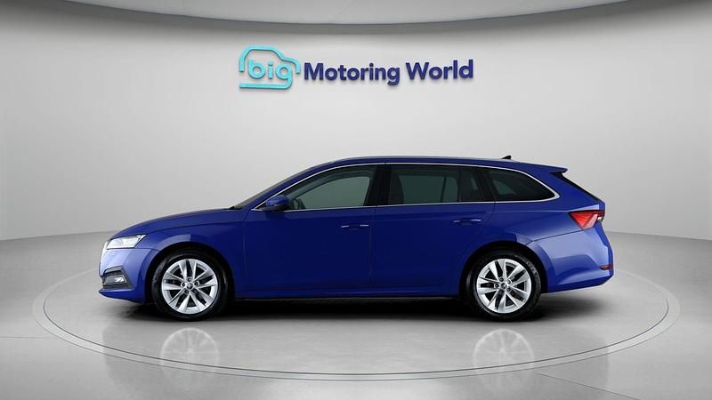 Used Skoda Octavia SE L 150 HP (110 kW) 2023 Blue Estate