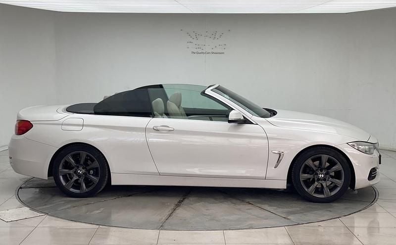 Begagnad BMW 420 Luxury Line 2015 Vit Cab