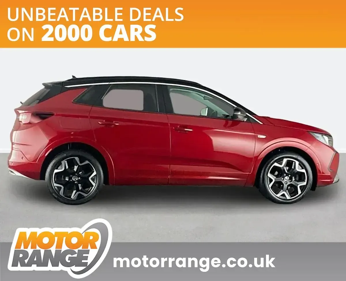 Used Vauxhall Grandland X Elite 130 HP (95 kW) 2022 Red SUV