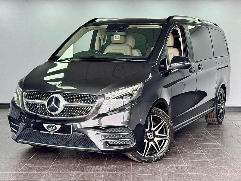 Grey Used 2022 Mercedes V300 AMG line MPV | £51,990 (Good price) - Image 1/4
