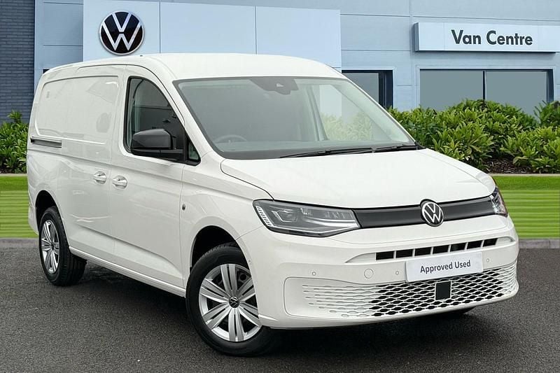 White New 2025 VW Caddy Maxi MPV | £25,991 (Super price) - Image 1/4