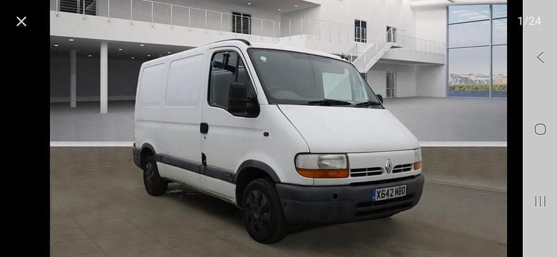Used Renault Master 90 HP (66 kW) 2001 White
