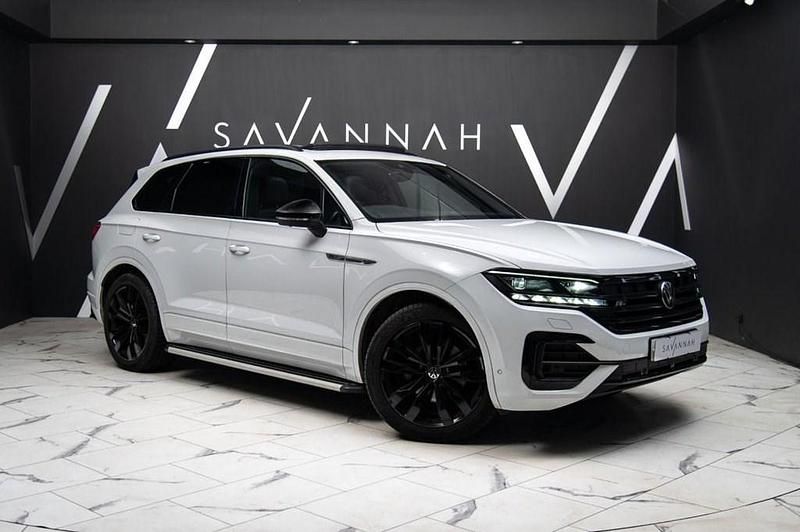 White Used 2021 VW Touareg Black Edition SUV | £37,990 (Fair price) - Image 1/4