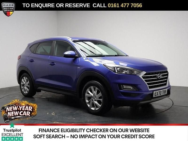 Blue Used 2021 Hyundai Tucson SE SUV | £11,970 (Good price) - Image 1/3