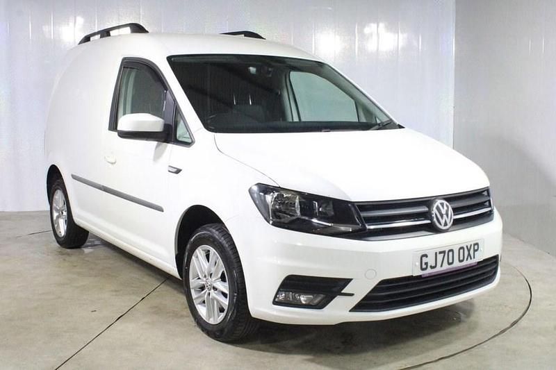 White Used 2020 VW Caddy Highline MPV | £14,500 (A bit pricey) - Image 1/3