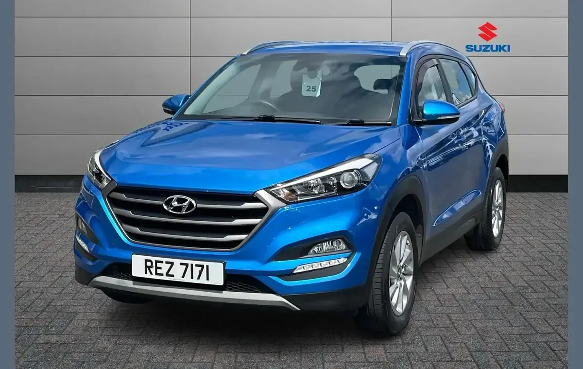 Used Hyundai Tucson SE 177 HP (130 kW) 2018 Blue SUV