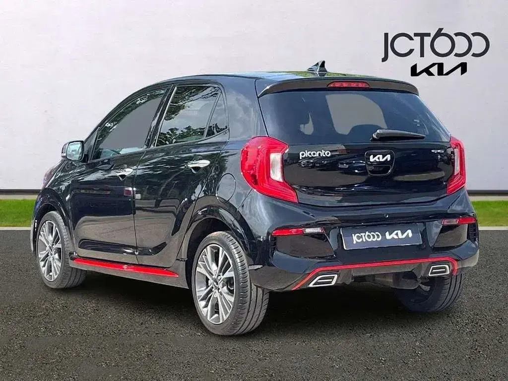 Used Kia Picanto GT-Line S 99 HP (72 kW) 2023 Black Hatchback