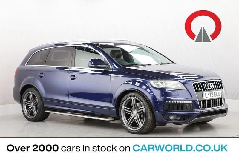 Blue Used 2012 Audi Q7 S-line plus SUV | £9,990 (Fair price) - Image 1/3