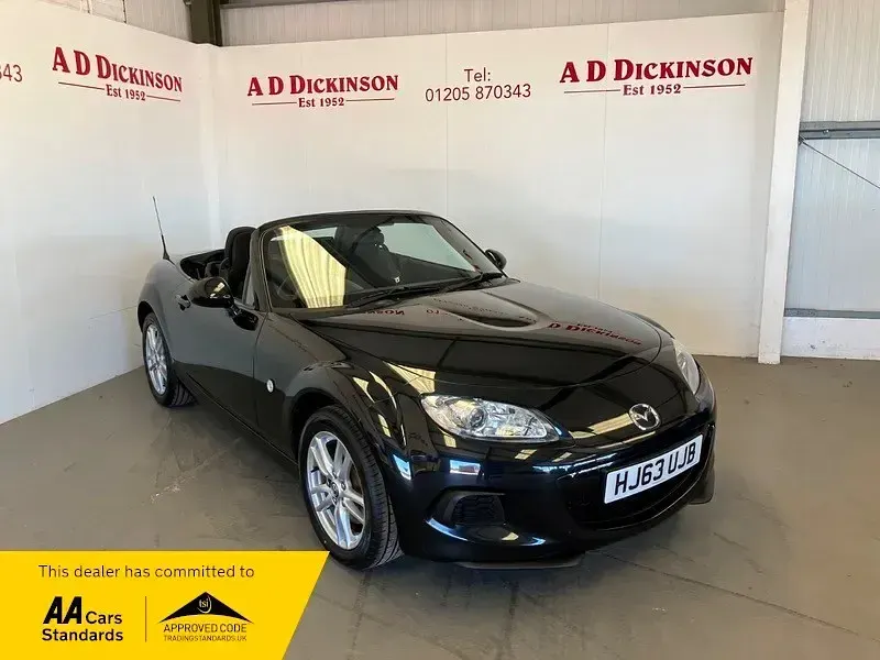 Używany Mazda MX5 125 KM (91 kW) 2014 Czarny Kabriolet