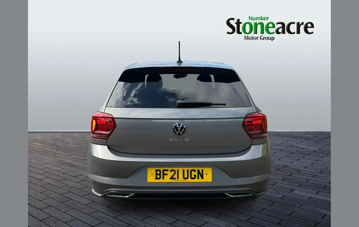 Used VW Polo R-line 110 HP (80 kW) 2021 Grey Hatchback