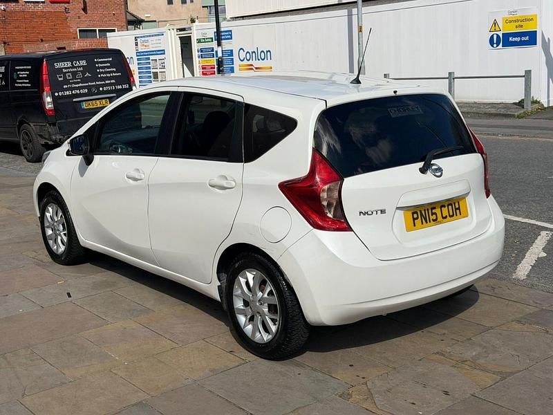 Used Nissan Note Acenta Premium 80 HP (58 kW) 2015 White Hatchback
