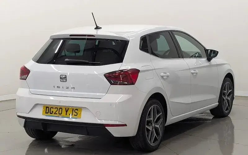 Used Seat Ibiza XCELLENCE 116 HP (85 kW) 2020 White Hatchback