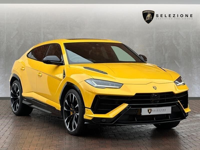 Giallo auge Used 2023 Lamborghini Urus SUV | £229,950 (Expensive) - Image 1/4