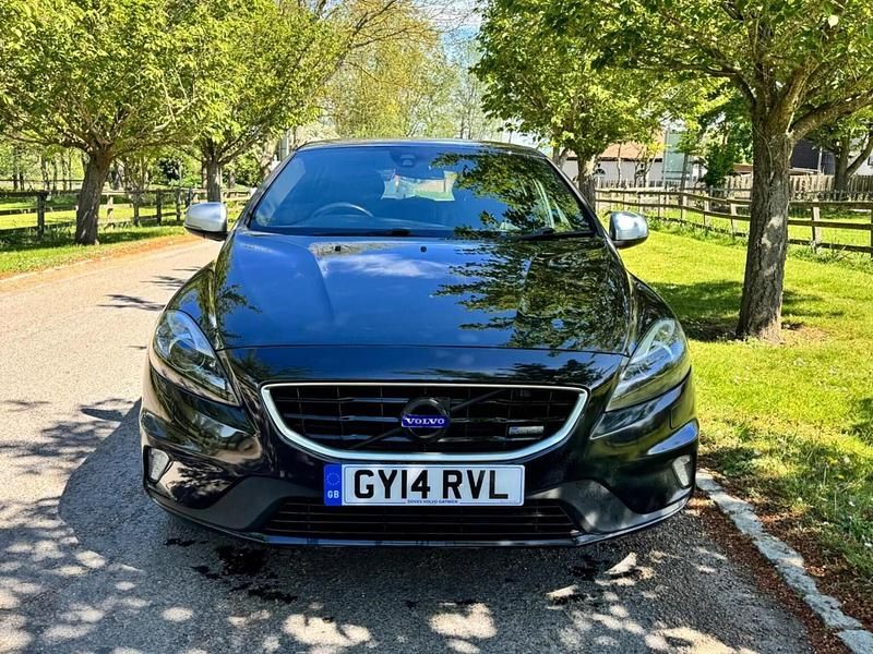 Used Volvo V40 R-Design 2014 Black Hatchback