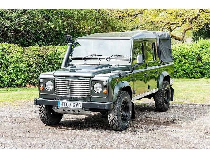 Używany Land Rover Defender 122 KM (89 kW) 2007 Zielony Kabriolet