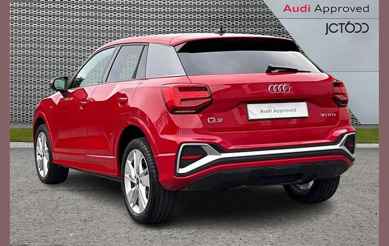 Used Audi Q2 S-Line 113 HP (83 kW) 2025 Red SUV