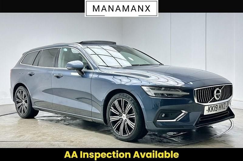 Used Volvo V60 Inscription 190 HP (139 kW) 2019 Blue Estate
