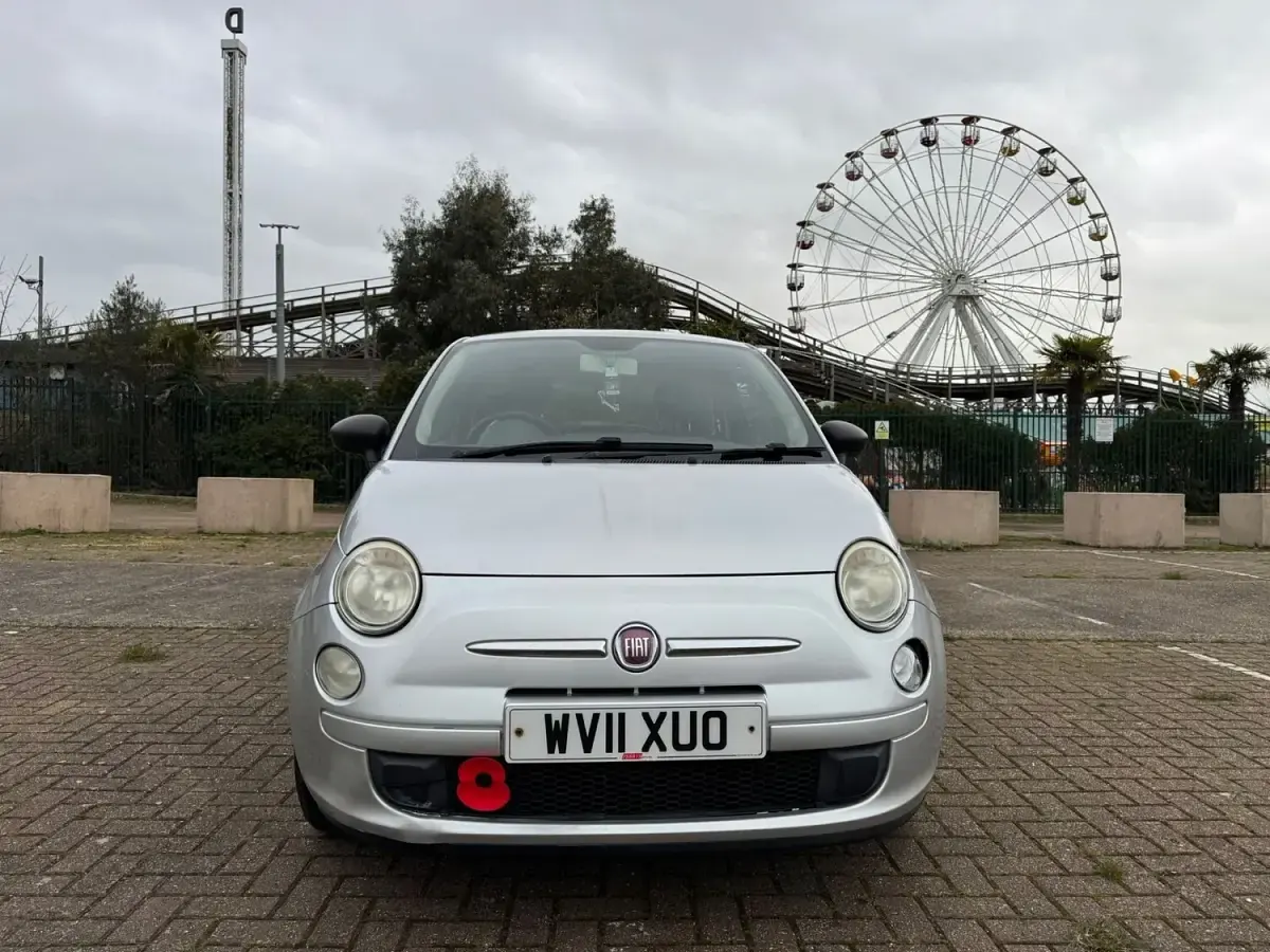 Used Fiat 500 Pop 69 HP (50 kW) 2011 Silver Hatchback