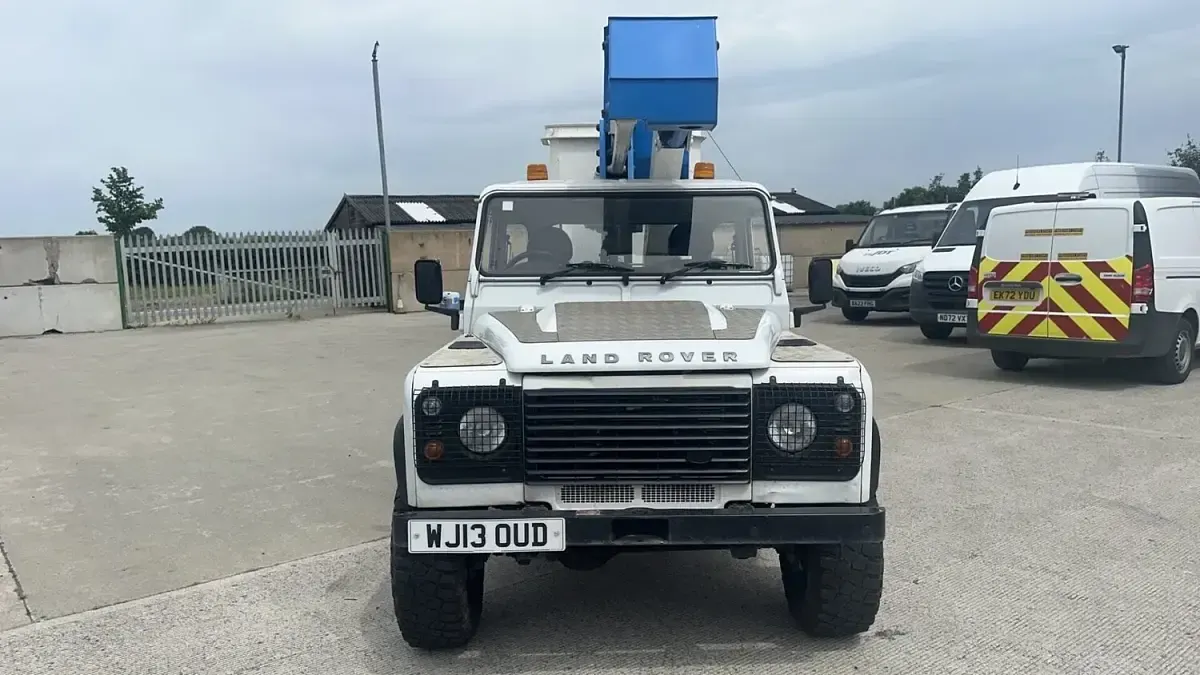 Used Land Rover Defender 2013 White Cabriolet