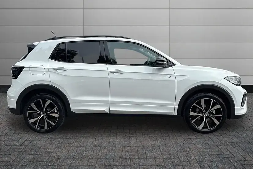 New VW T-Cross Black Edition 115 HP (84 kW) 2026 Pure white SUV